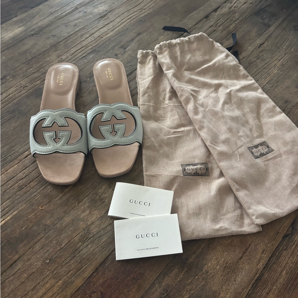 Gucci Scamosciato Sandals - Picture 6 of 12